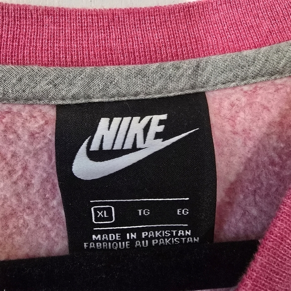 Nike Pink Crew Neck Sweater - Picture 7 of 8